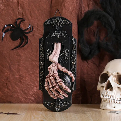 🔥Last Day Promotion 50% OFF-Halloween Decorated Hand Bone Doorbell With Spooky Sounds