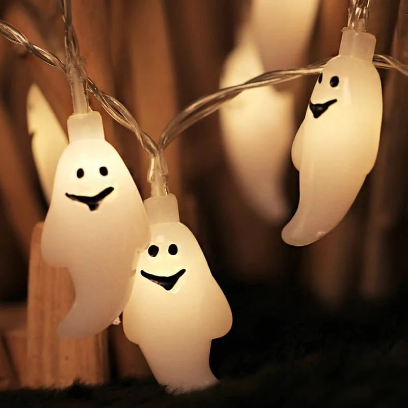 Halloween led ghost hand light string