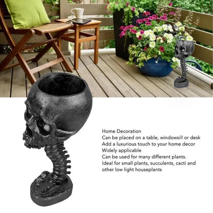 🔥Spinal skull Flower Pot🎃