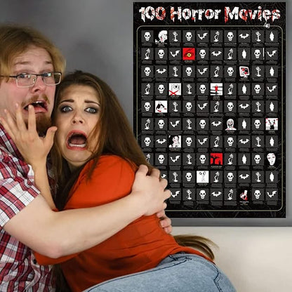 100 horror movie poster