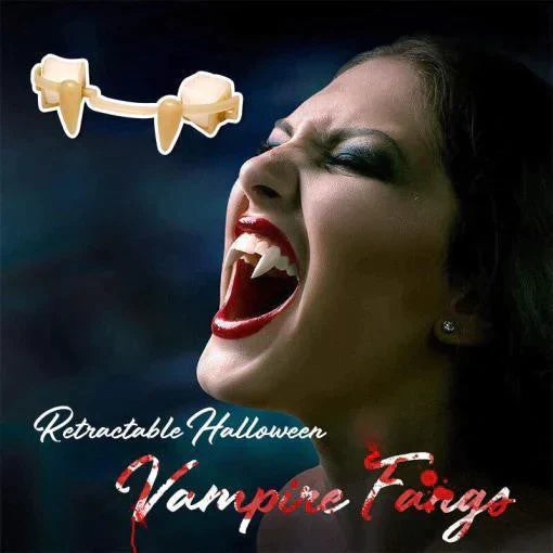 🎃Halloween Early Flash Sale-🧛Automatic Retractable Vampire Fangs