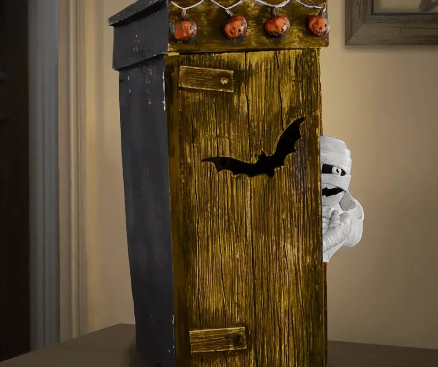 ✨Halloween Pre Sale👻Funny Outhouse Mummy Toy