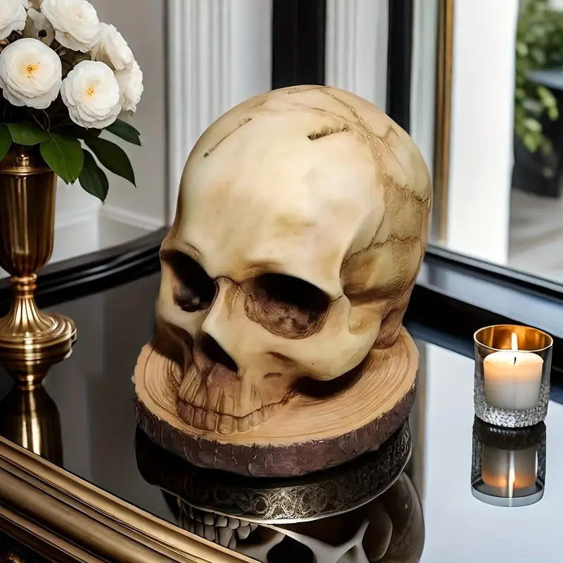 Gothic Skull Knife Holder