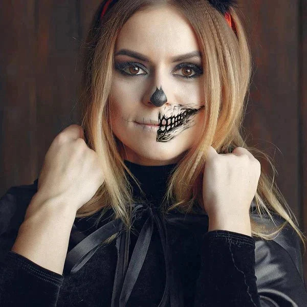 Halloween prank makeup temporary tattoo