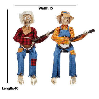 Dueling Banjo Dancing Skeletons